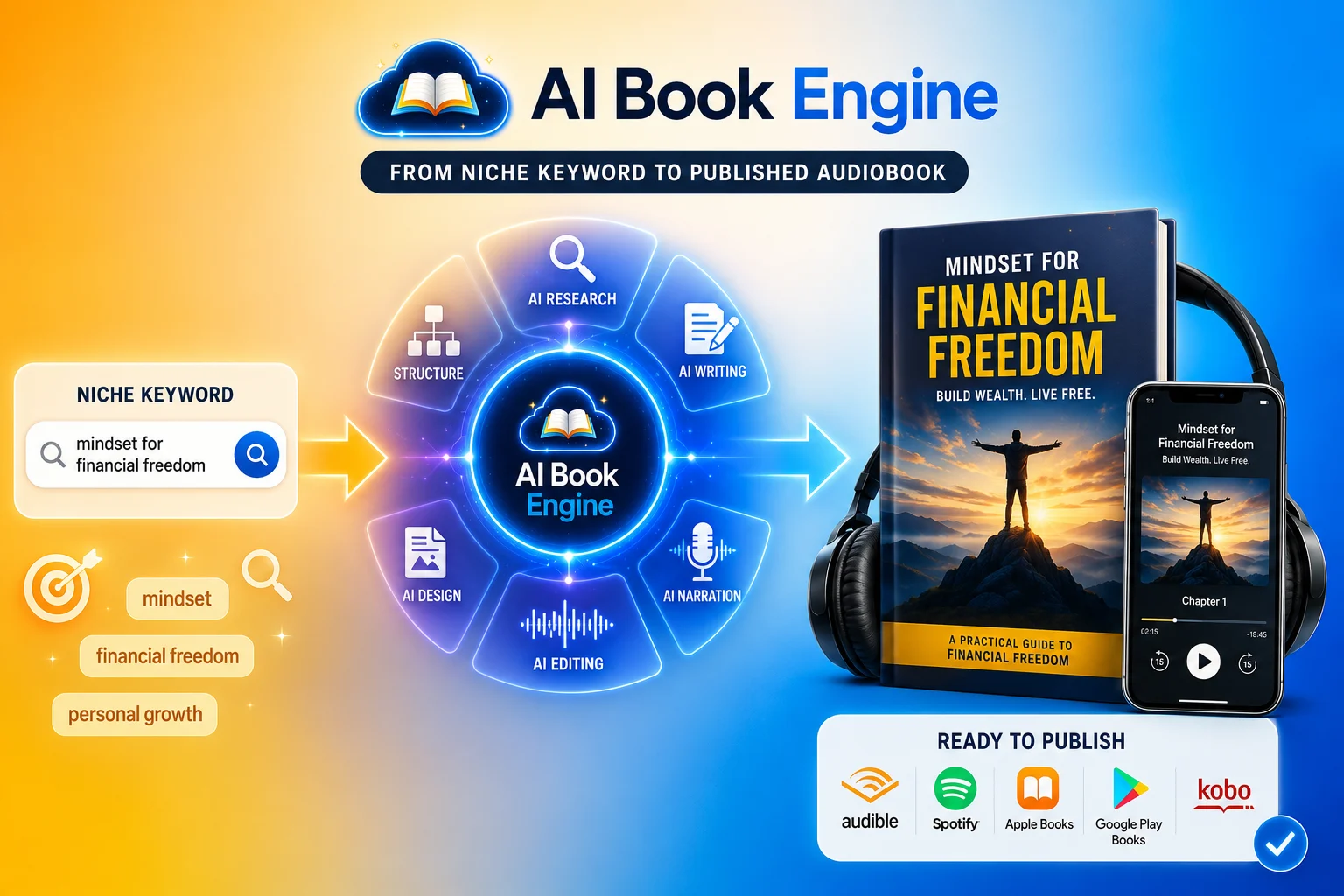 Now You Can Create Audiobooks For Any Niche