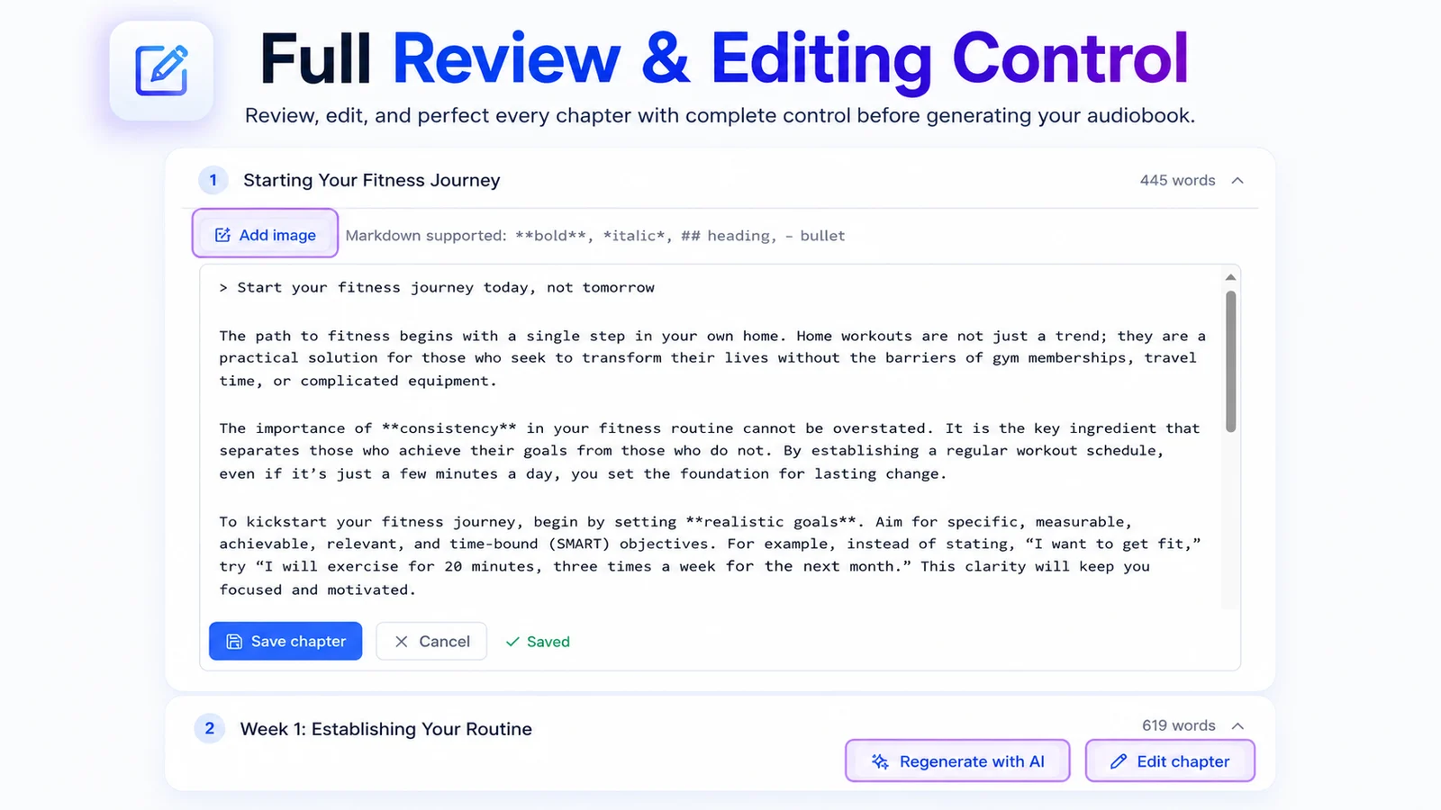 Review and edit manuscript