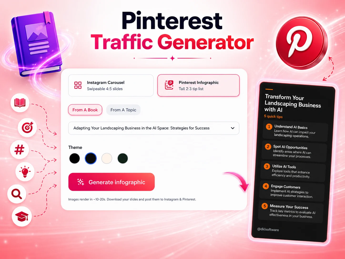 Pinterest Traffic Generator